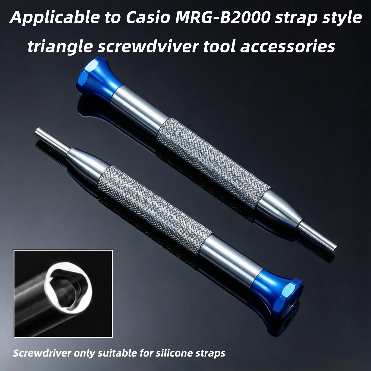 Repair tool for Casio G-SHOCK MRG-B2000 silicone strap dedicated screwdriver rubber watchband triangle screwdriver accessories