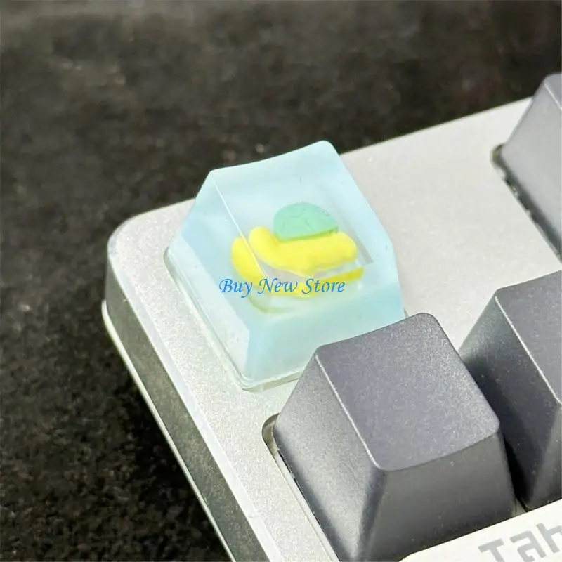 

20CE Animal Pattern Keycap Translucent Resin Keycap for Mechanical Keyboards