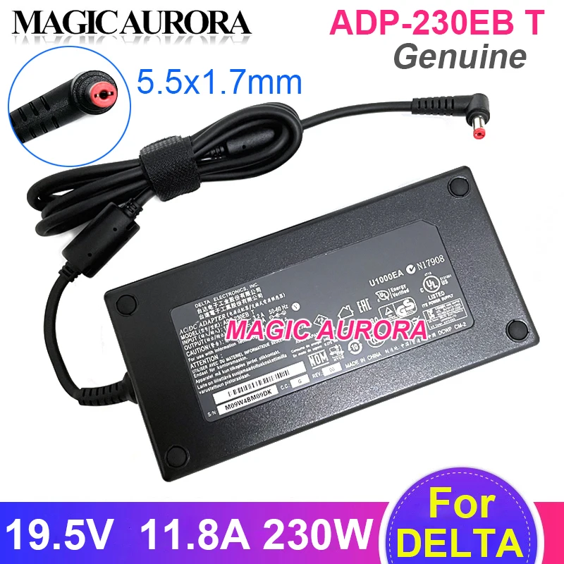 Genuine DELTA ADP-230EB T 19.5V 11.8A 230W Power Adapter For ACER NITRO 5 N20C1 N20C2 PREDATOR TRITON 300 SE NITRO 7 AN715-51