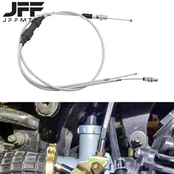 Carburetor Dirt Bike Dual Throttle Grip Cable Wire for PZ30mm Accelerate Pump Carb Modified Carburetor Extended Dirt Bike