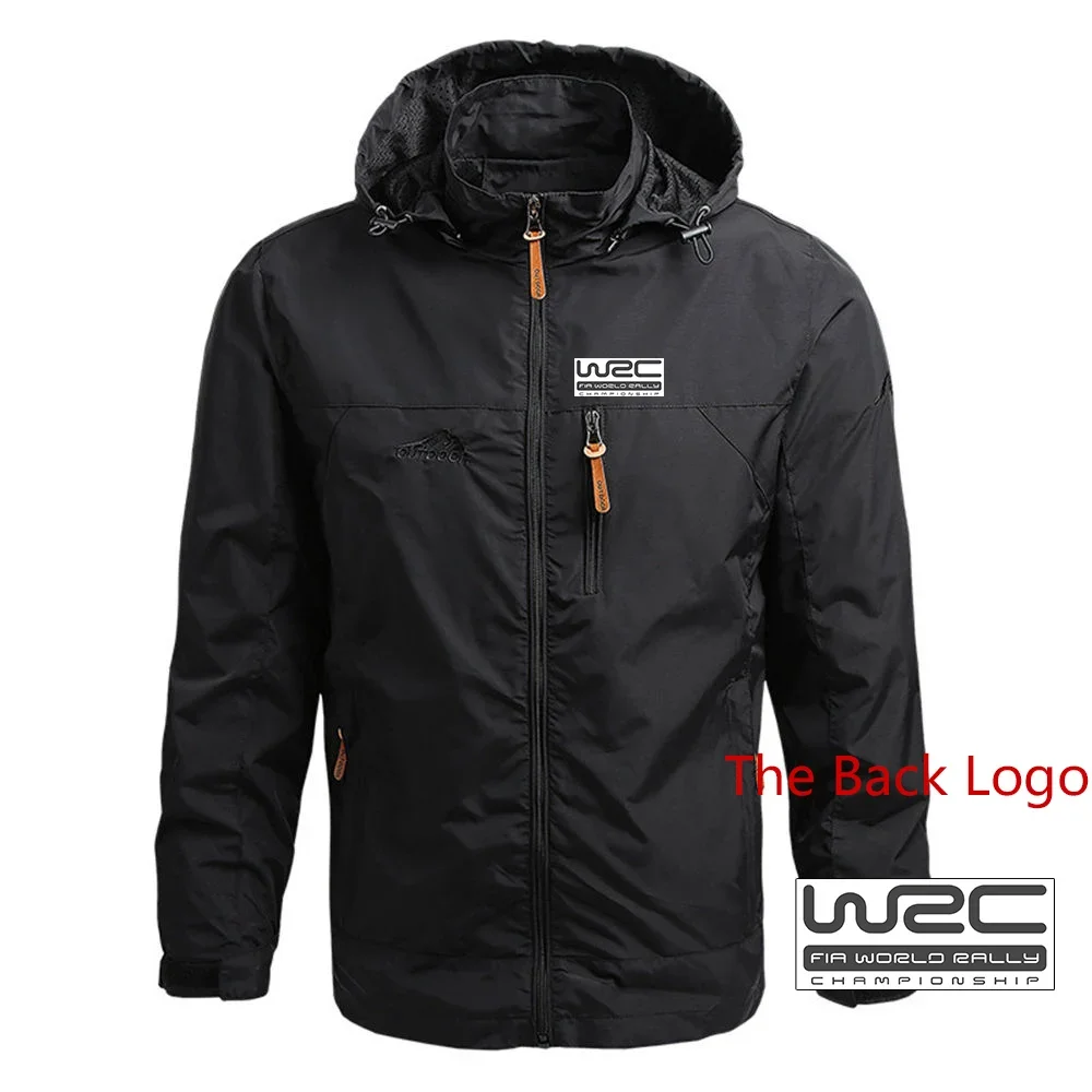 2024 Men Printing New World Rally Championship WRC Autumn Classic Casual Popular Simplicity Four-Color Trench Coat Top Clothing