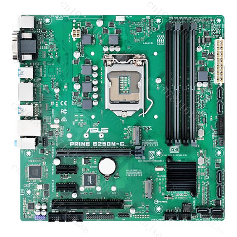 

FOR ASUS Prime B250M-C Motherboard Support DDR4 64GB 1151PIN VGA+DVI+HDMI