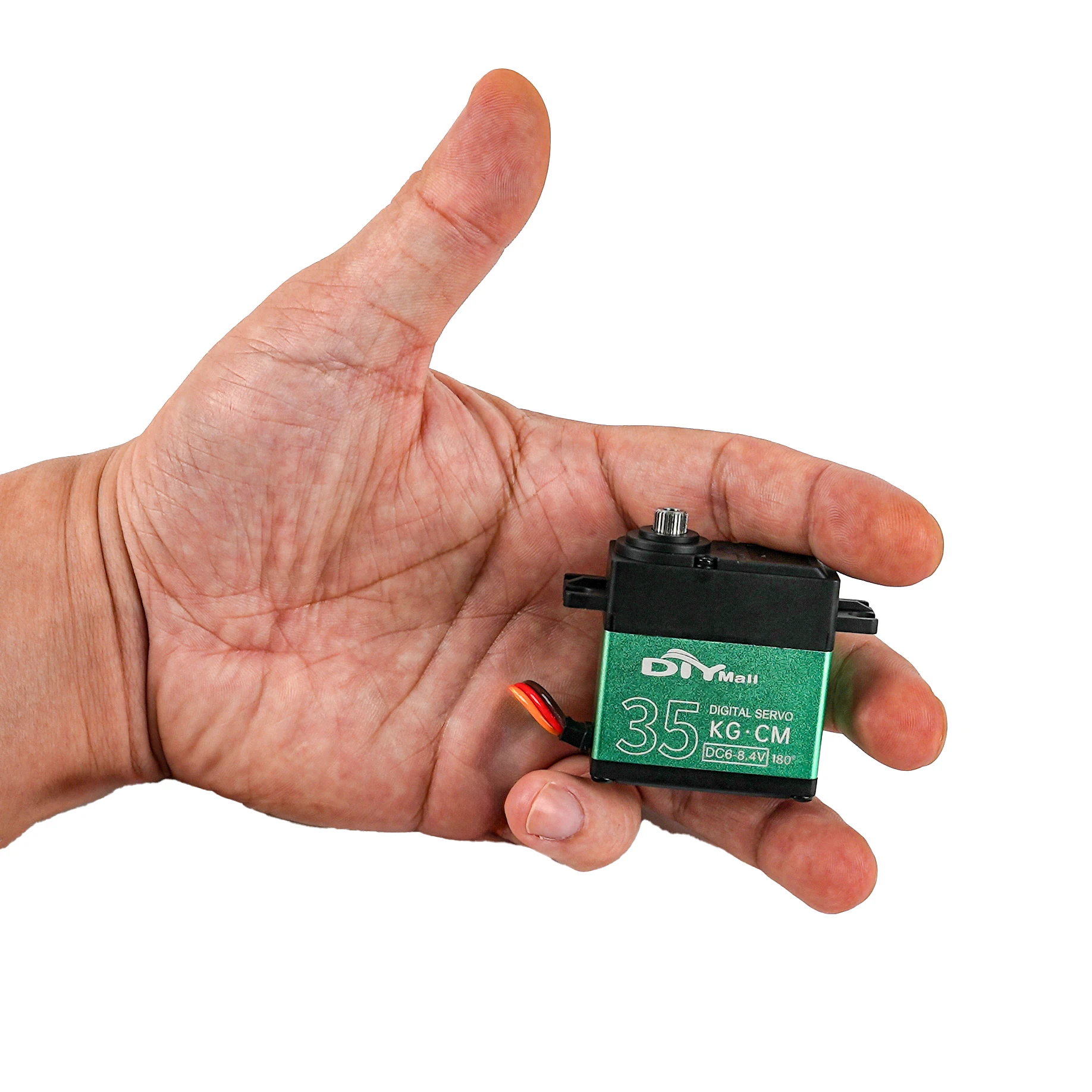 35KG デジタルサーボ メタルギア ハイトルク 180 ° /270 ° /360 °   カーボンブラシモーター RC サーボ DIY パーツロボット車航空機 TD-8835MG
