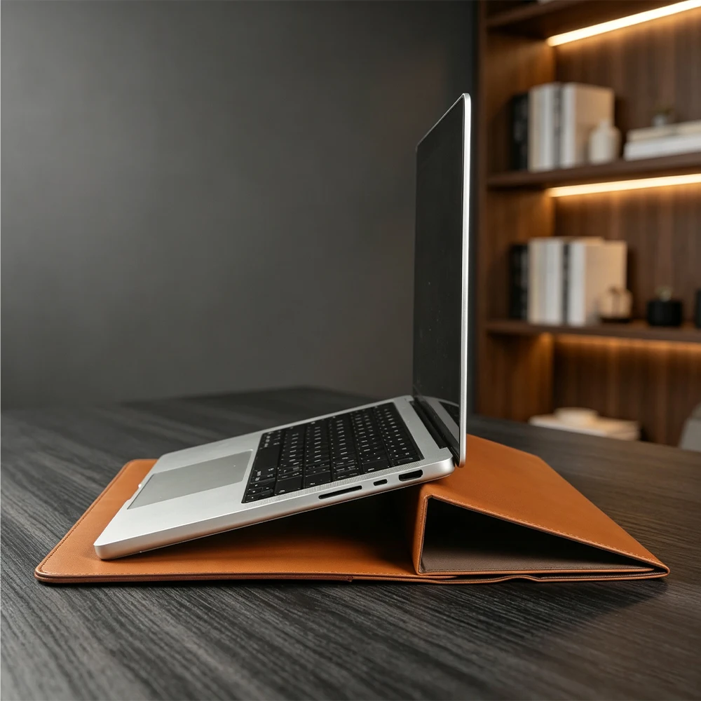 Premium lederen laptoptas voor - Laptop Bag Leather 15 recensie en prijs