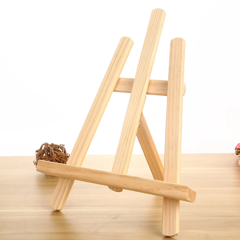 Solid Wood Drawing Stand 28X21Cm Kids Painting Easel For Home Art Rack Board Stand