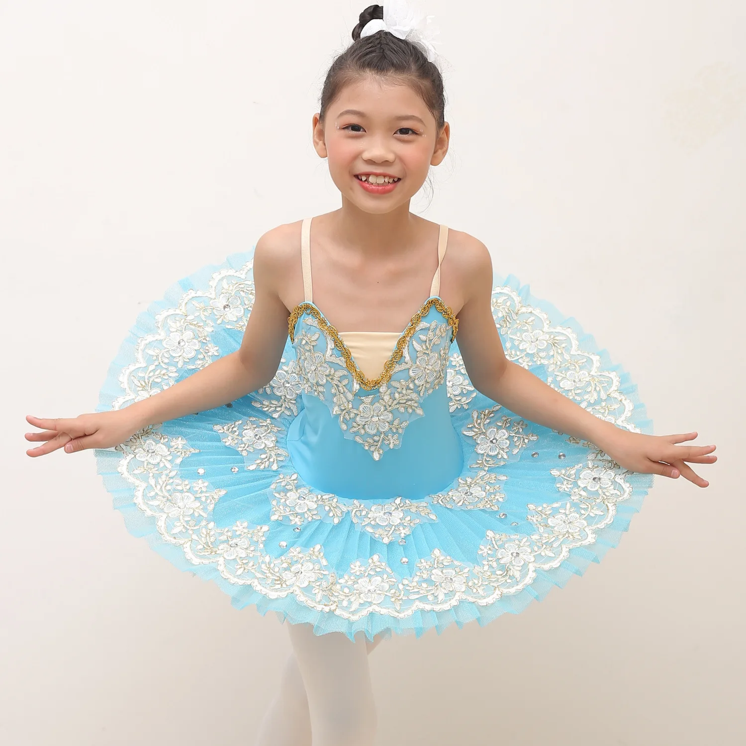 

Professional Ballet Tutu Dress Adult Kids Womens Platter Pancake Swan Lake Ballerina Stage Dance Costume