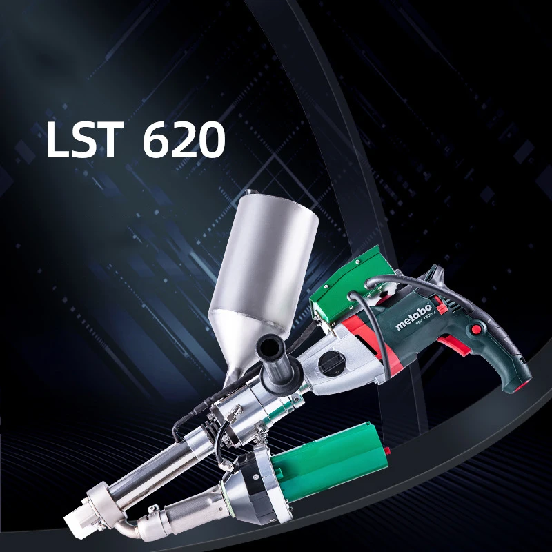 Plastic pellet extruder gun hopper welding gun granules extrusion welder machine hot air plastic welder LST-620