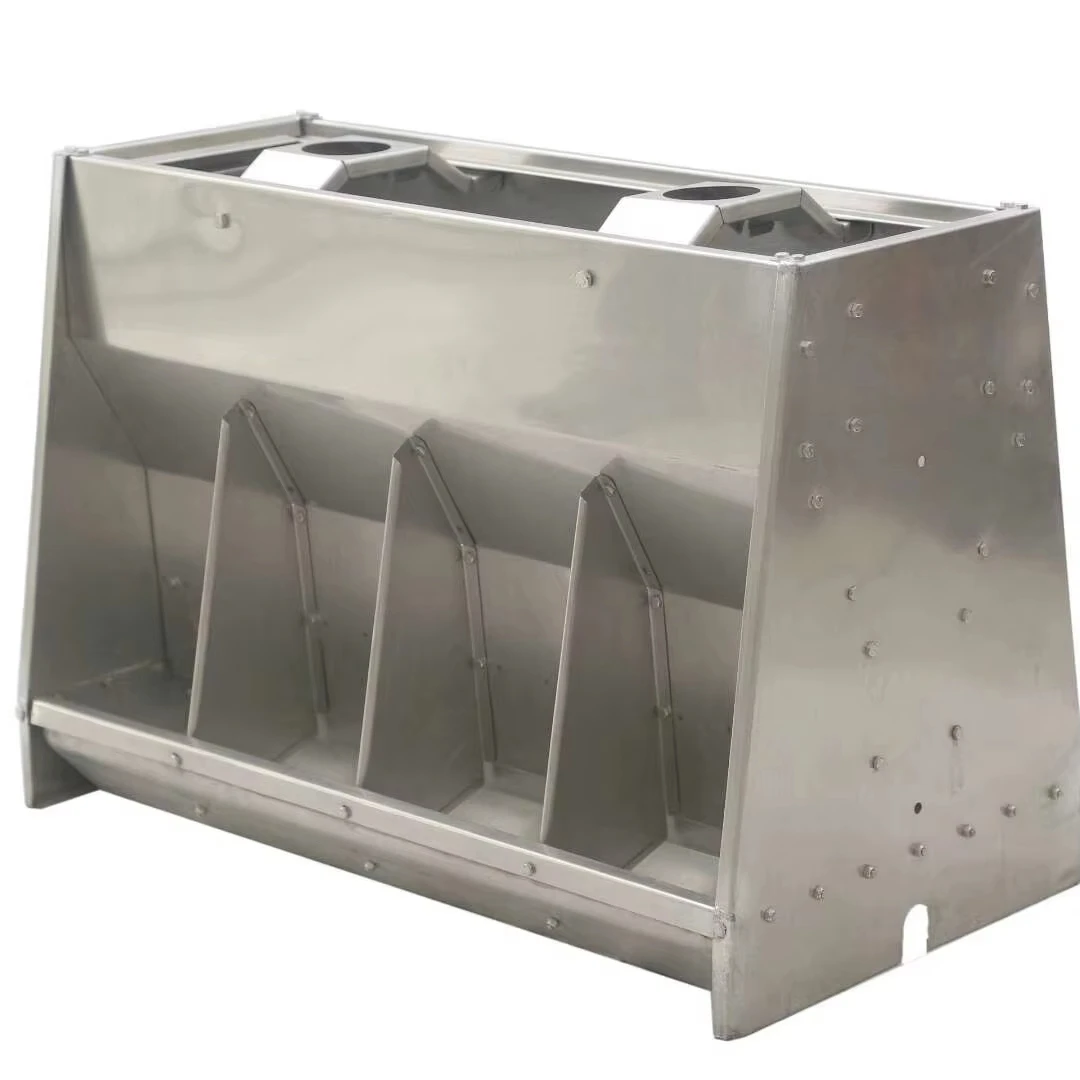 Doppelseitiger automatischer Futtertank für Schweinezucht