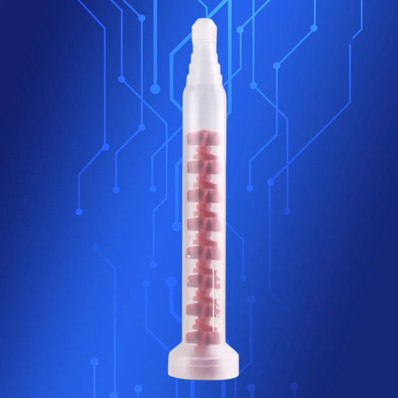 ‌VMATIC RM12-16 Dynamic Mixing Core - Industrial POM Nozzle for AB Adhesives, Epoxy Resin & High-Viscosity Glue Dispensing
