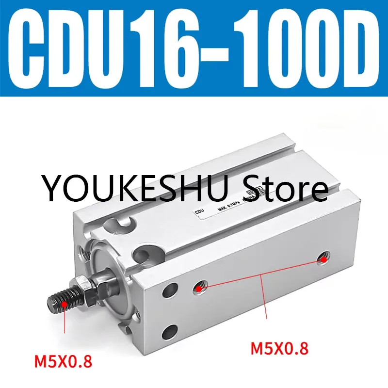 新品オリジナルフリーマウントミニ空気圧シリンダ-cdu20-100d