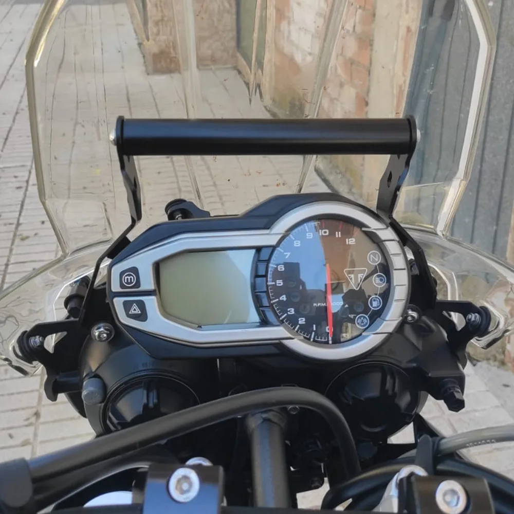 For TRIUMPH TIGER 800XC 800XR Tiger 800 XC XR 2013 2014 GPS Navigaton Plate Bracket Mobile Phone Holder Stand Accessories