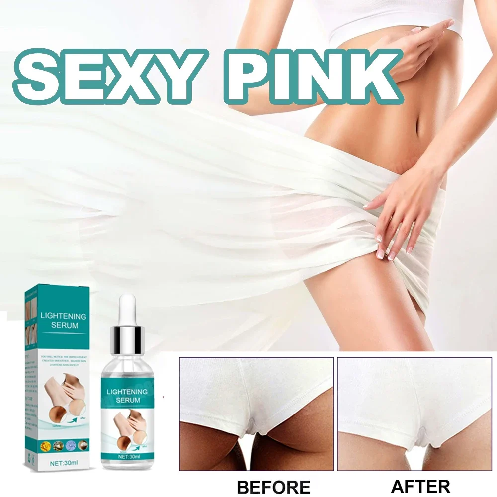 

Skin Whitening Essence for Private Parts Buttocks Armpit Hip Knee Thigh Inner Melanin Removal Brightening Serum