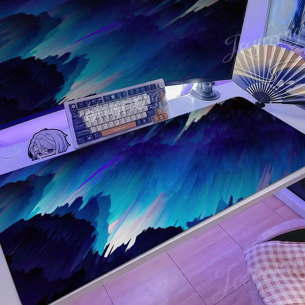 

Mouse Pad Hot Anime 1000x500 Taro Sakamoto Days XXL Large Gaming Non-slip Office Keyboard Mats Desk Mat Strata Liquid