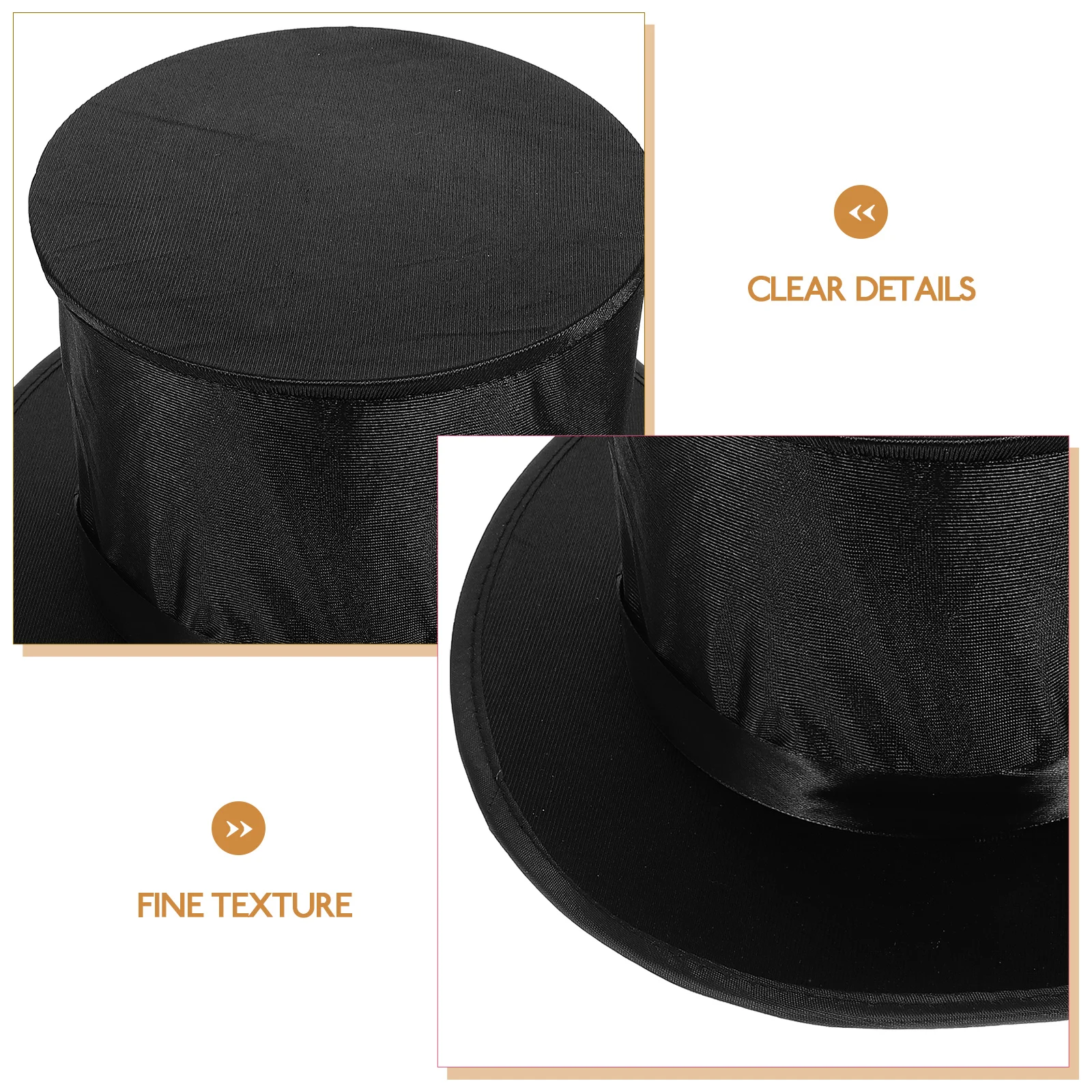 

Creative Conjuring Hat Magician Performance Prop Halloween Party Supply Dark Hat Folding Costume Conjuringfancy Stage