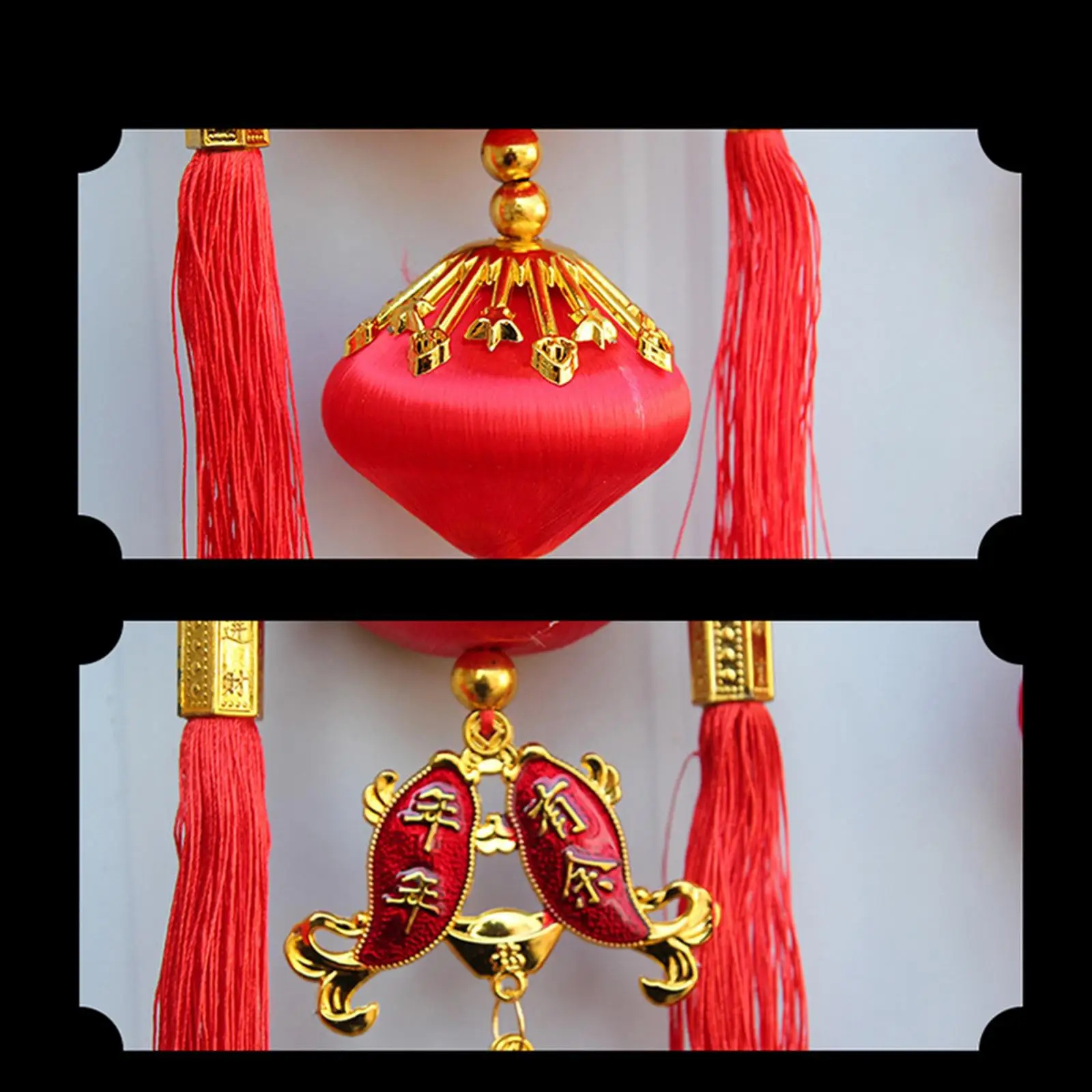 Spring Festival Auspicious Good Fortune Decor Pendants for Holiday Wall