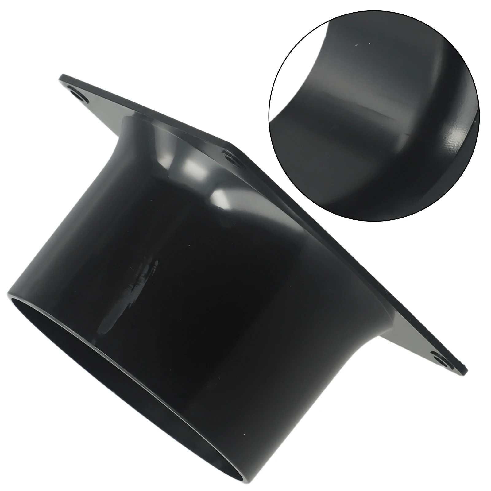 Wall Flange Connector for Ventilation Pipe and Air Duct Made of ABS for Indoor Use to Reliable Airflow and Connection