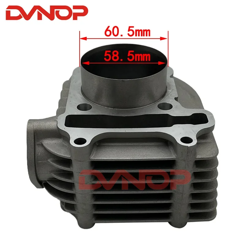 58.5mm 2V big bore Cylinder Piston Ring Set for Scooter ATV 152QMI 157QMJ 1P57QMJ GY6 125 GY6 150 RINGS PISTON