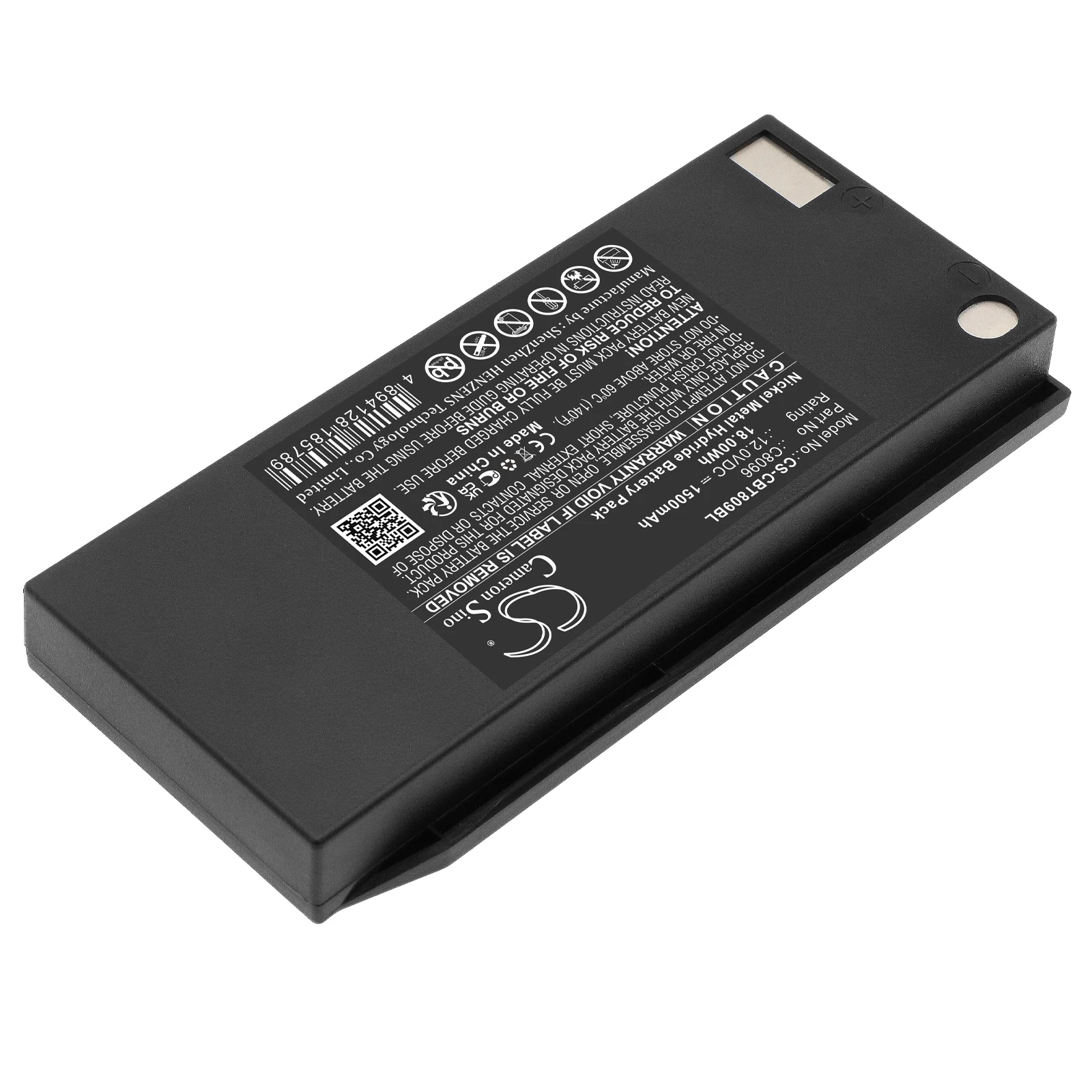 Battery for Cattron Theimeg Toggle Controller,7700T15,T01 PN:C8096 (900mAh / 1500mAh) 12V