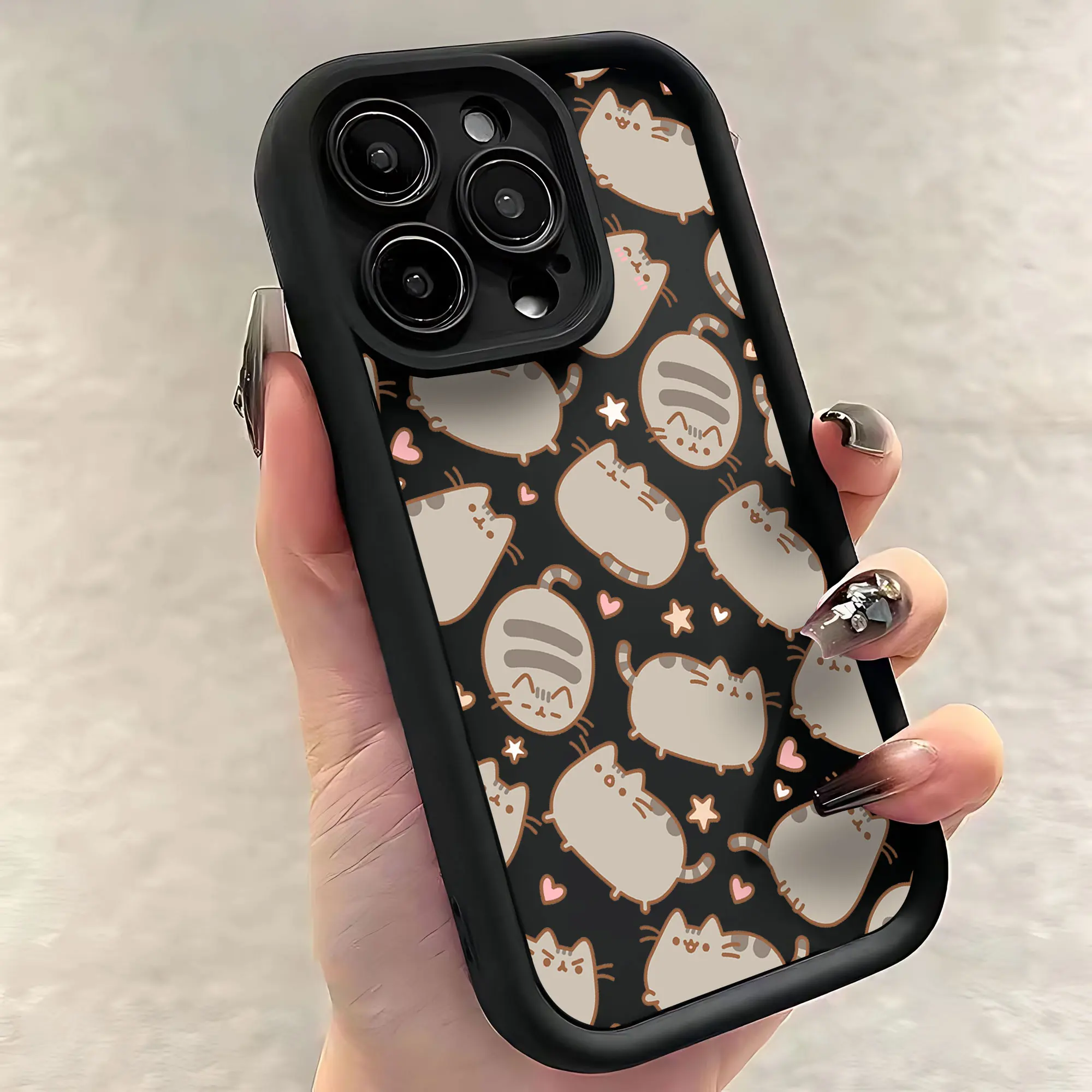 Funda Samsung P-Pusheens Cat – Protección anticaídas y rayas
