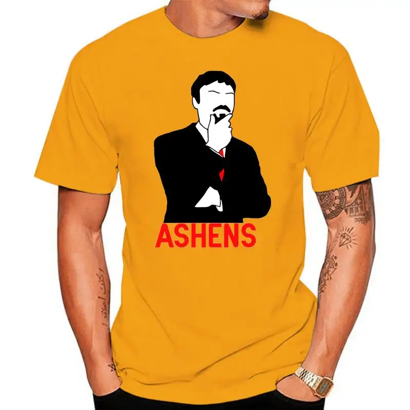 Men Short sleeve tshirt Ashens Logo Unisex T Shirt Women t-shirt