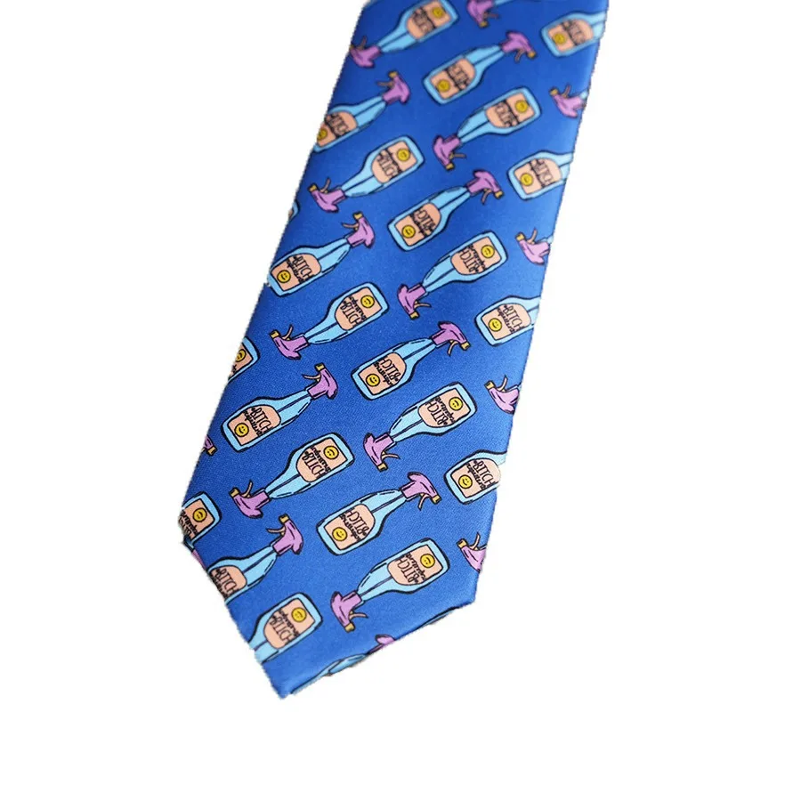 ربطة عنق مطبوعة على شكل حيوانات بطة صفراء للرجال، ربطة عنق ناعمة كاجوال فاخرة، ربطة عنق لطيفة لحفلات الزفاف للرجال