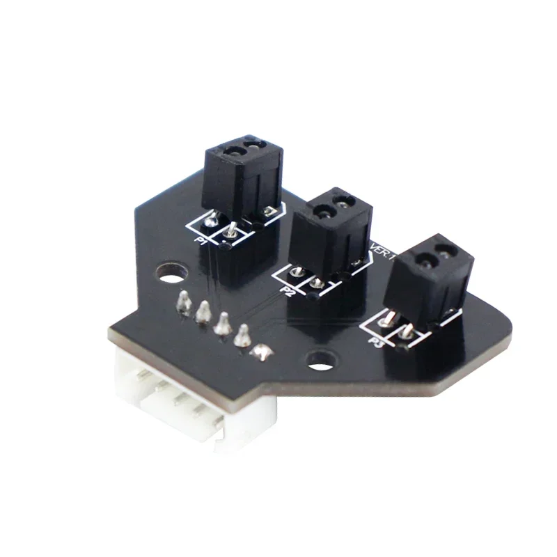 3 Channe Infrared Line Inspection Sensor With XH2.54 Anti Reverse Connection Port Output Analog Value for Arduino UNO Kit