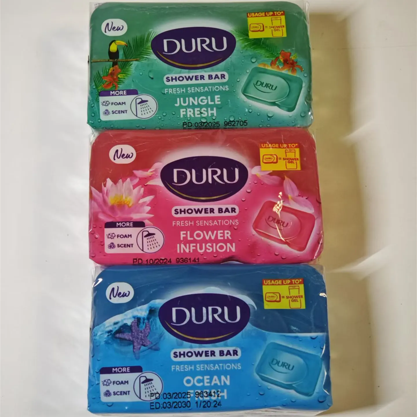 

Мыло DURU с оливковым маслом, ароматом марсельского молока и огурца, стойкий аромат и нежное очищение