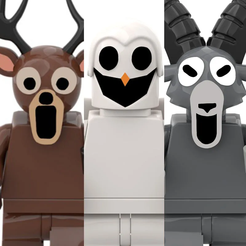 

Hot 99 Nights In Mini Action Figure Building Block Toys Assembly Model Desk Decoration Collection Figures Model Toy For Kid ﻿