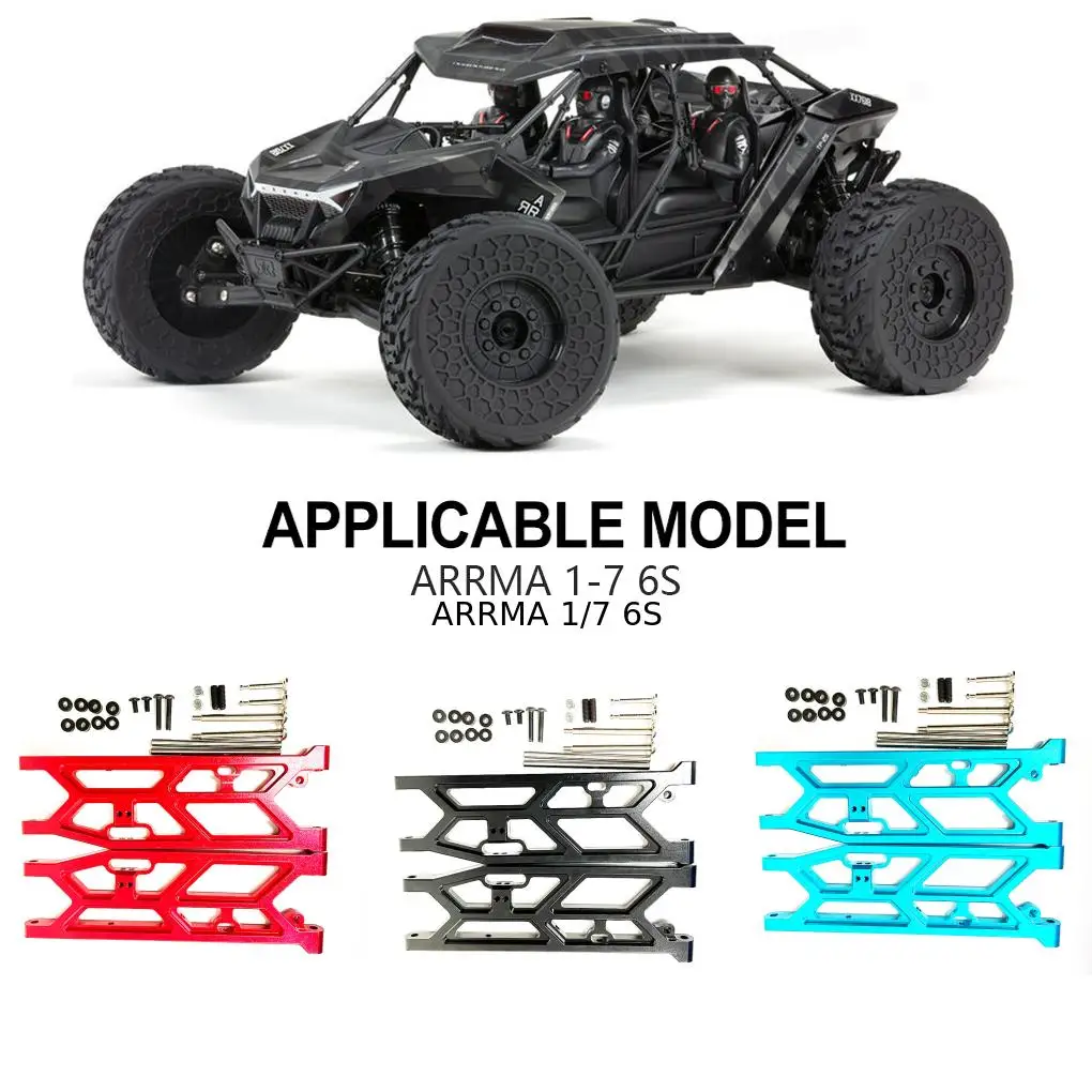 RCGOFOLLOW Rear Lower Suspension Arm RC Car Part Enhanced Rc Rear Lower Suspension Arm For 1/7 6S Monster Trucks
