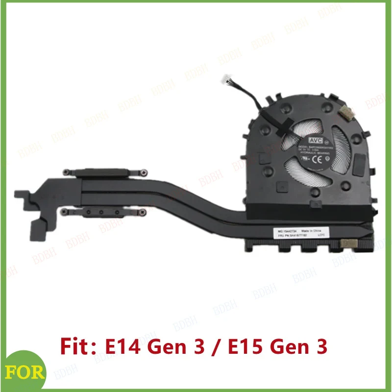

Новый оригинальный вентилятор охлаждения процессора BDBH для ноутбука Lenovo ThinkPad E14 3 E15 Gen 3, радиатор UMA, артикул: 5H41B77193 5H41B77192