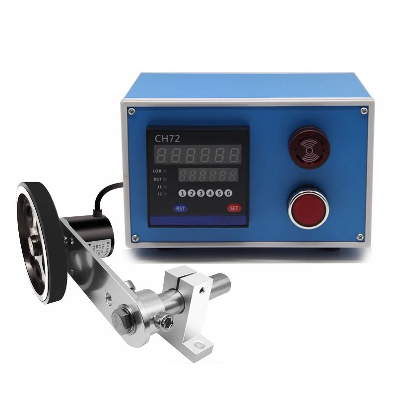 

Electronic Digital Display Length Counter Meter Length Measurement Roller Length Measurement Tool with Encoder and Alarm