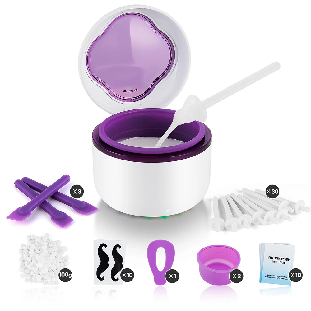 Mini Wachs Heizung Maschine 40g Silikon Schüssel Wachs Wärmer Nase Ohr Haar Entfernung Wachsen Kit Wachs Bean Wachs Heizung schmelzen Topf Schmelzer – Detail 3