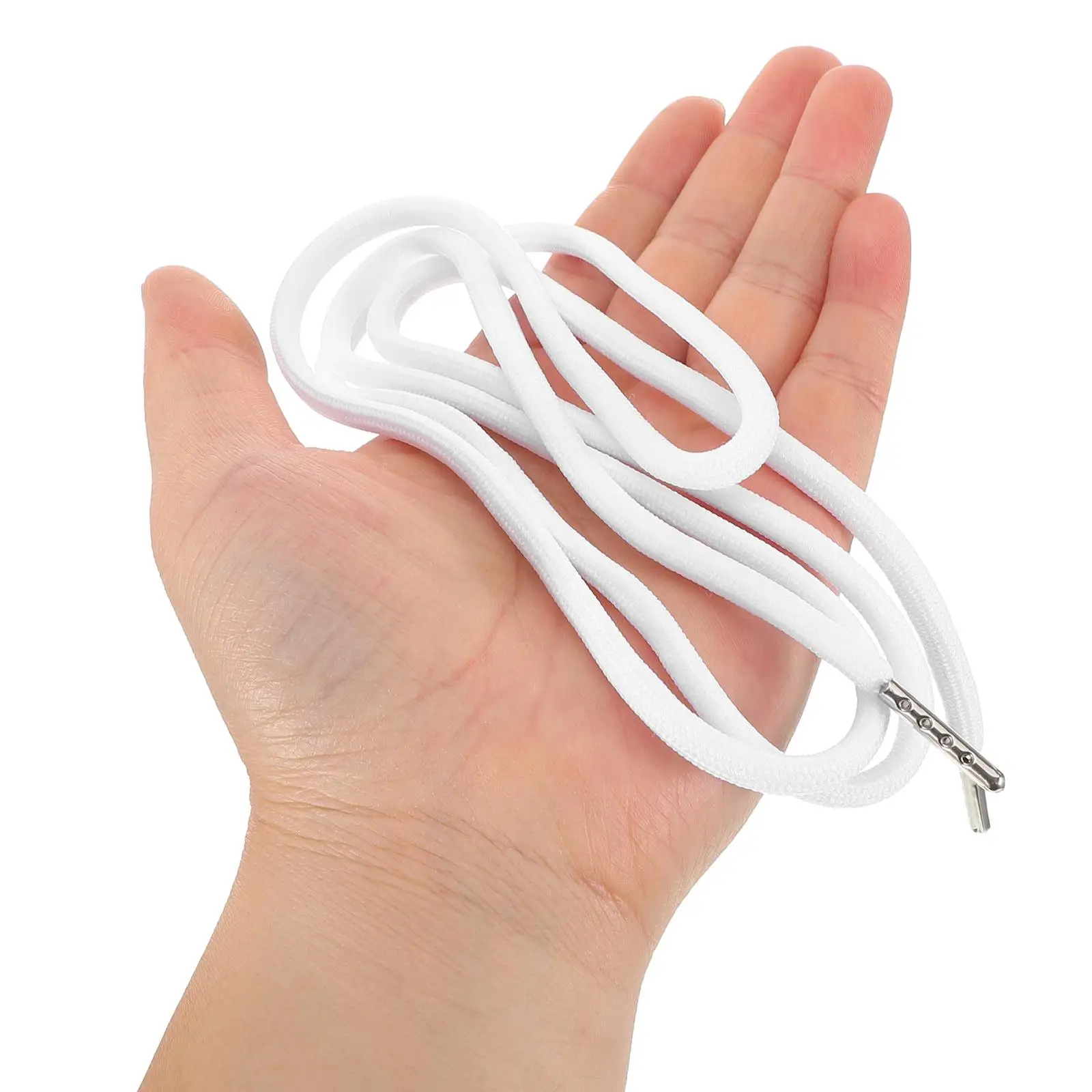 

10 Pcs Clothing Waistband Woman Sweat Pants Draw Polyester Bungee Cord with Hooks Drawstring Belt