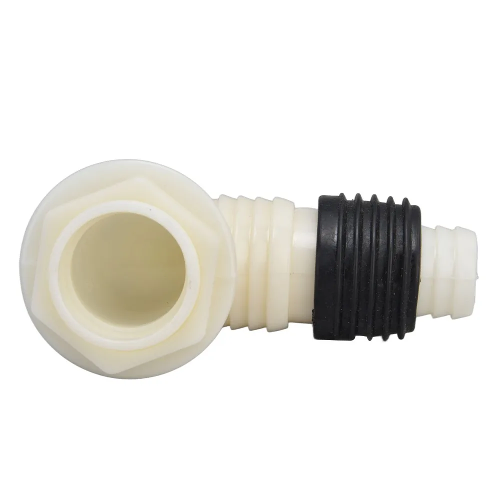 Easy Install Square Floor Drain ABS White Drain Pipe Anti-Odor Brass Pipe Joint Household