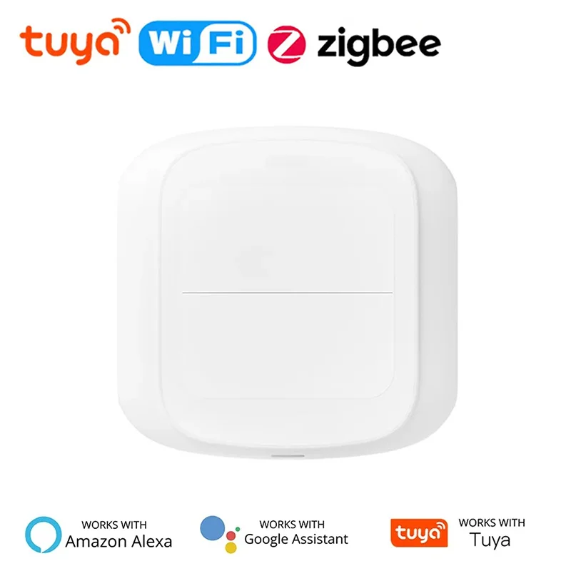 

Умный переключатель Tuya Wi-Fi/Zigbee, кнопочный переключатель, 2 клапана, 6, беспроводной пульт дистанционного управления для умного дома, переключатель сценариев автоматизации