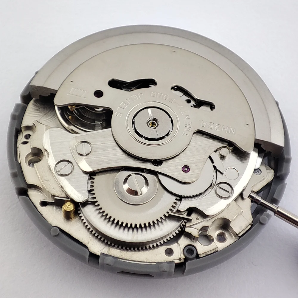 NH36 Movement Automatic Mechanical White Japanese Disc 3.0/3.8 Crown NH36A Mod Replace Mechanism 24 Jewels Watch accessories image 4