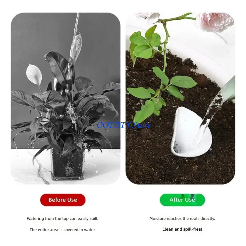 367A 10/20/50Pcs Plastic Cone Watering Device For Plant Promotes Healthy Root Growth