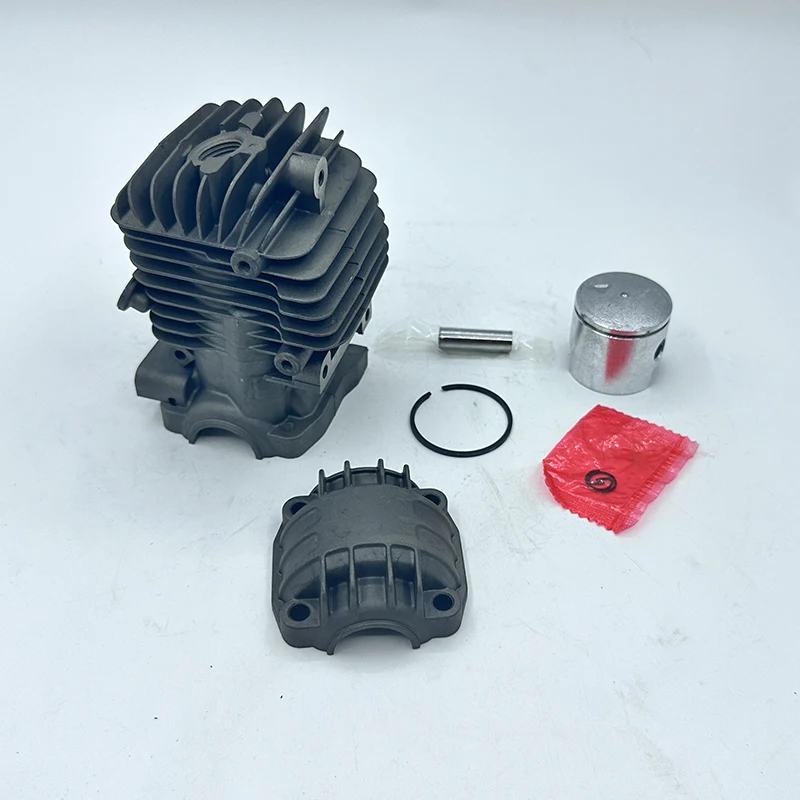 34mm Cylinder Piston Ring Clip Pin Kit Fit For Chinese Most 2500 25CC Garden Tools Gas Chainsaw Spare Parts