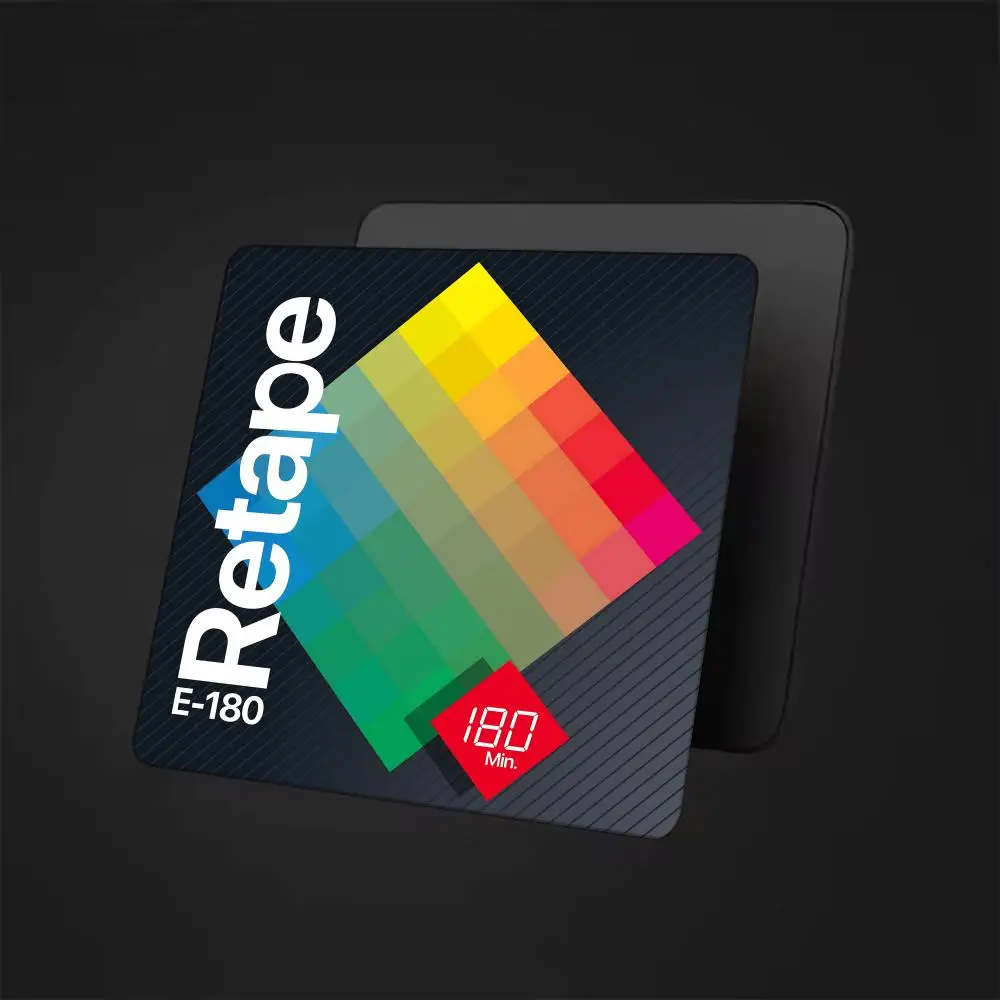 VHS T-120 Mouse Pad Cartoon rubber Small mouse pad desktop computer office keyboard e-sports ROGs game