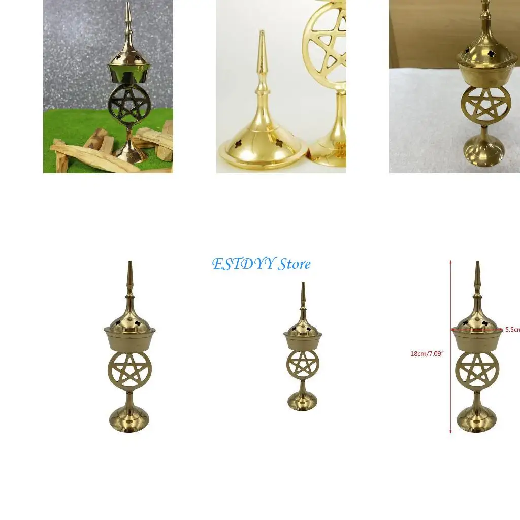 

G6DE Incense for Burner Holder Vintage Incense for Burner Charcoal Stove Stand Incens