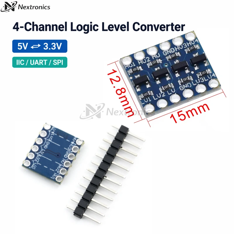 1/3/5/10PCS 4 Channel IIC I2C Logic Level Converter Bi-Directional Module 3.3V to 5V Shifter Board for Arduino