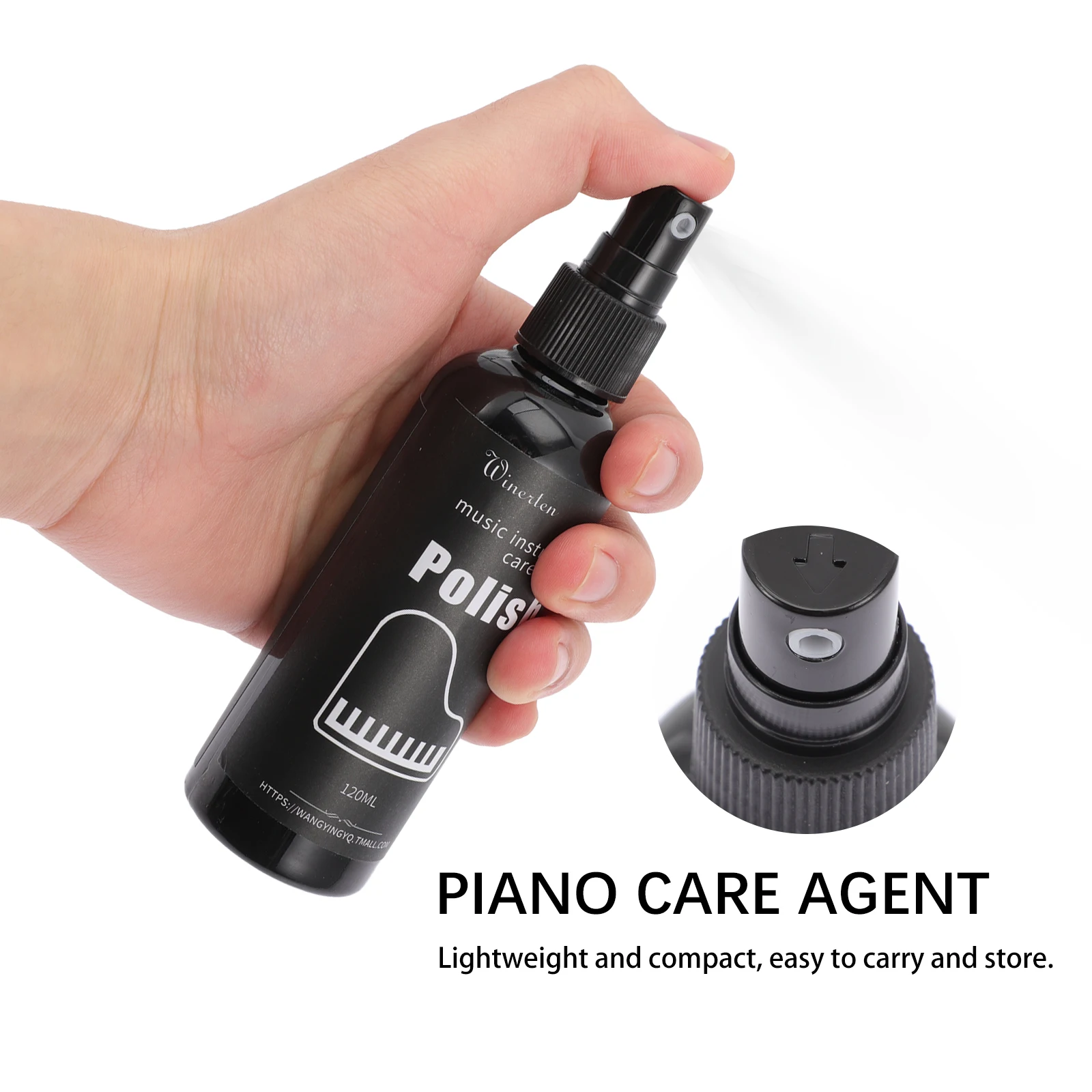

Musical Instrument Cleaner Polishing Fluid Guitar Violin Ukulele Care Liquid Shiny Repair Scratches Portable Storage Easy Use