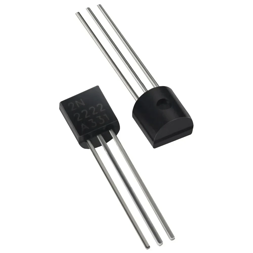 2N2222 NPN Transistor Assortment  TO-92, 30V, 800mA  BJT Kit for Hobbyist DIY Electronics Projects 50/250 Pieces