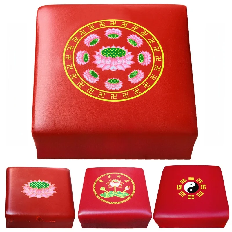 

Thiened Wood Lotus Pad Home Buddha Worip Kneeling Mat Buddhist Meditation Cuion Simple Modern Sle
