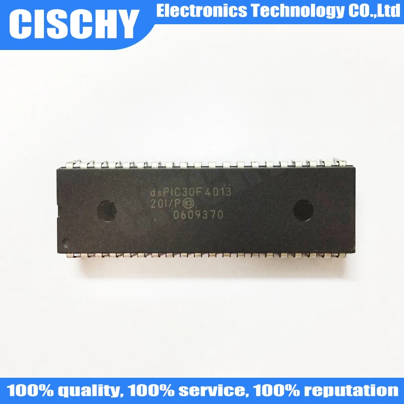 1pcs/lot DSPIC30F4013-30I/P DSPIC 30F4013 30I/P DIP40 DSPIC30F4013-30 DIP-40 In Stock