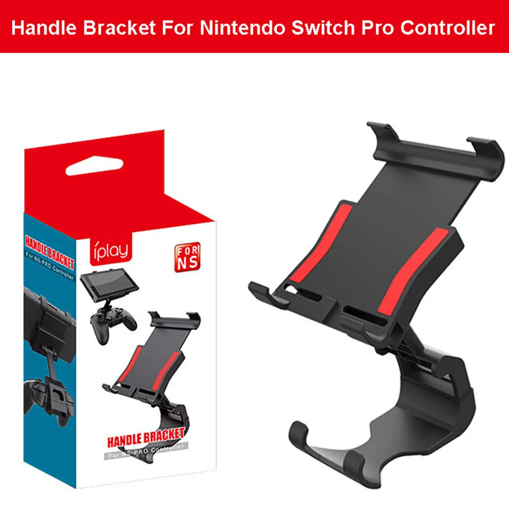 

Adjustable Mounting Clip Holder for Switch Pro Controller Foldable Handle Bracket Game Clip for Ns Switch /Switch Lite