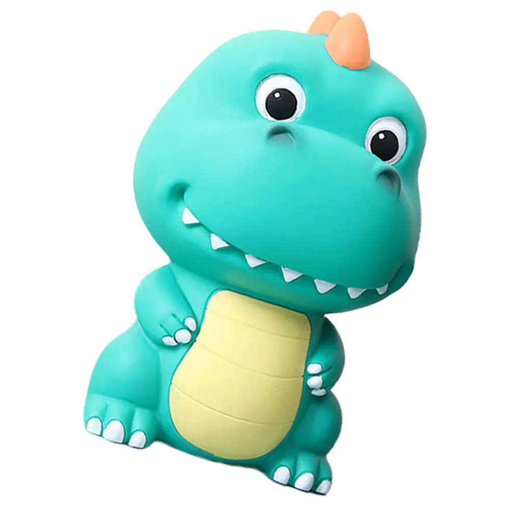 DRESSOOS Cofrinho de dinossauro para crianças, meninos, meninas, caixa de dinheiro, recipiente, economia doméstica, presente de aniversário, decoração de mesa