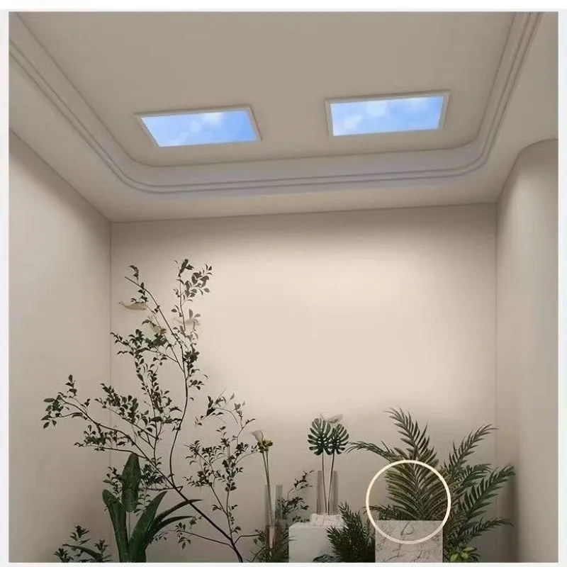 Modern Acrylic Ultra Thin Surface Mounted LED Skylight Ceiling Light Kitchen Bathroom Office Home Decor Novelty New Energy view 3