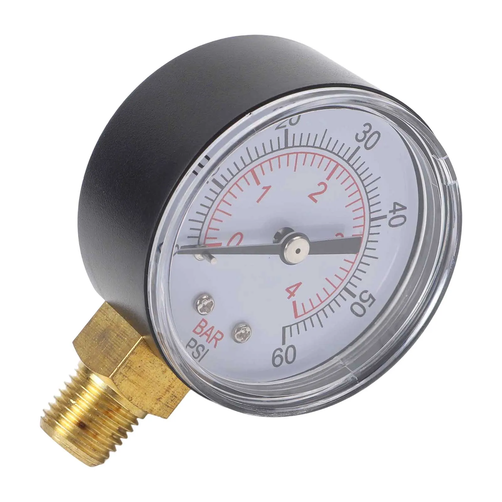 

Надежный манометр для фильтров серии Hayward Pro, циферблат из нержавеющей стали премиум-класса с антибликовым покрытием, 60 фунтов на квадратный дюйм