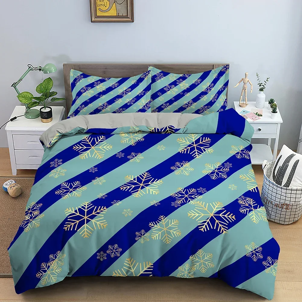 

Stripe Geometric Breathable Comfortable Duvet Quilt Cover Pillowcase Bedding Set Children Bedroom Decoration Home Textile